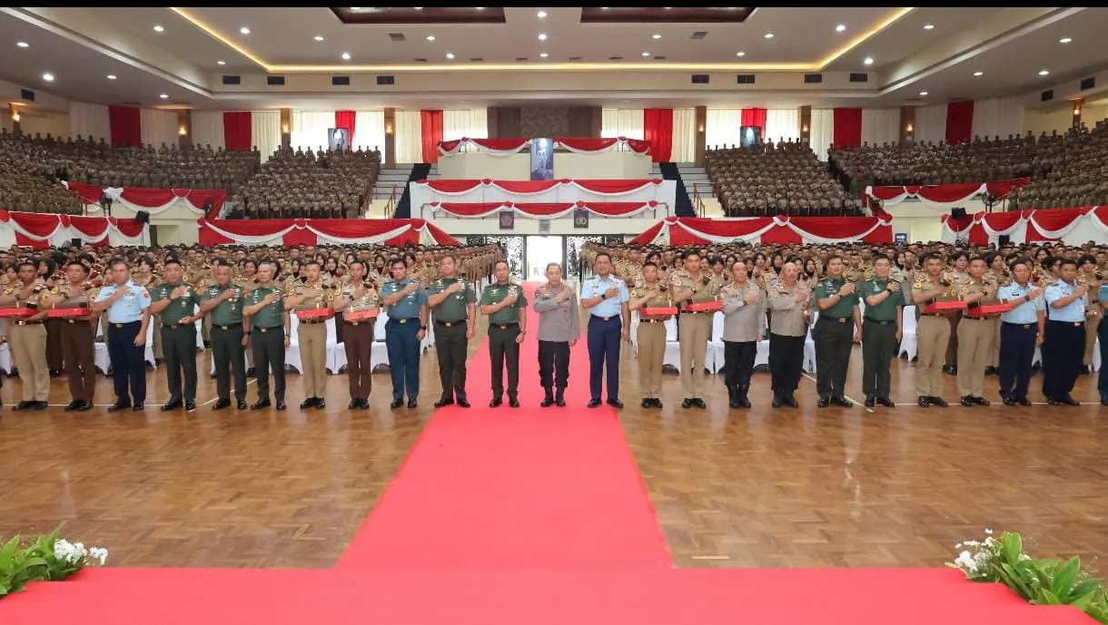 Kapolri: Sinergi TNI-Polri Kunci Hadapi Tantangan Bangsa