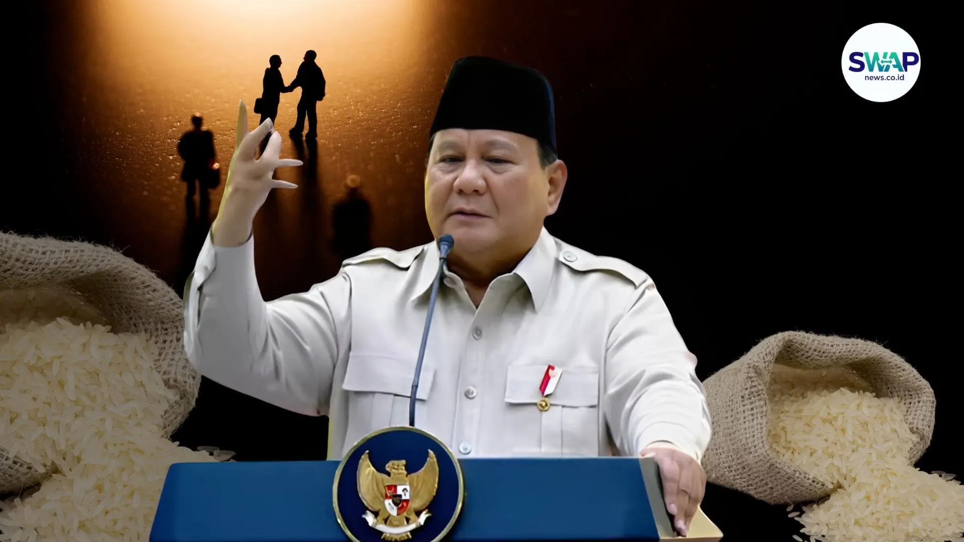 Prabowo Murka: Beras Oplosan Adalah Pengkhianatan Ekonomi, Usut Sampai Tuntas!