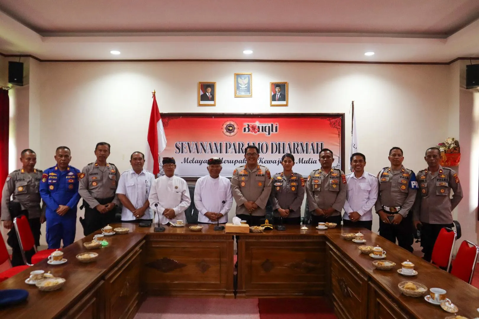Kapolres Bangli Bangun Sinergi Lintas Agama dan Adat Lewat Silaturahmi ke MDA dan FKUB