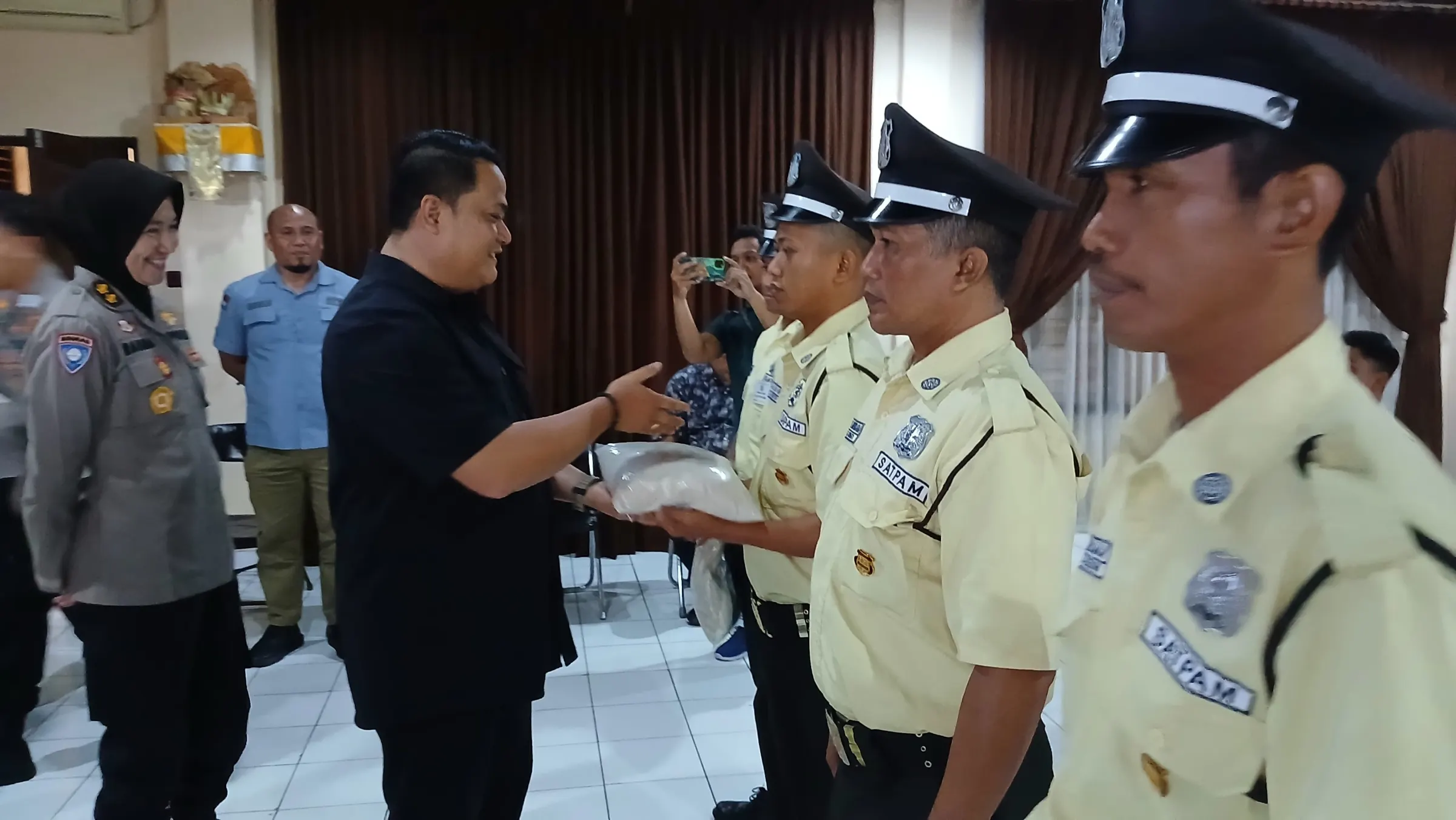 Minggu Kasih, Polda Bali Gandeng Satpam Jaga Kamtibmas Demi Pariwisata Aman dan Berkualitas