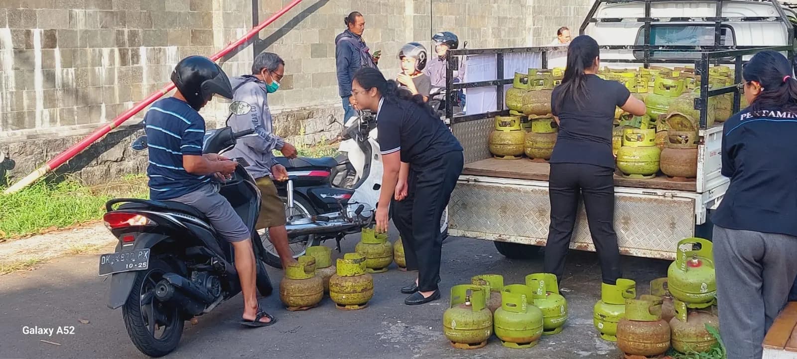 Cegah Kelangkaan, Polres Bangli dan Disperindag Awasi Distribusi LPG 3 Kg Subsidi