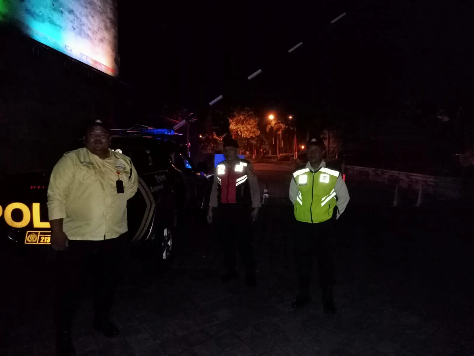 Unit Samapta Polsek Mengwi Intensifkan Patroli Malam di Kawasan Puspem Badung