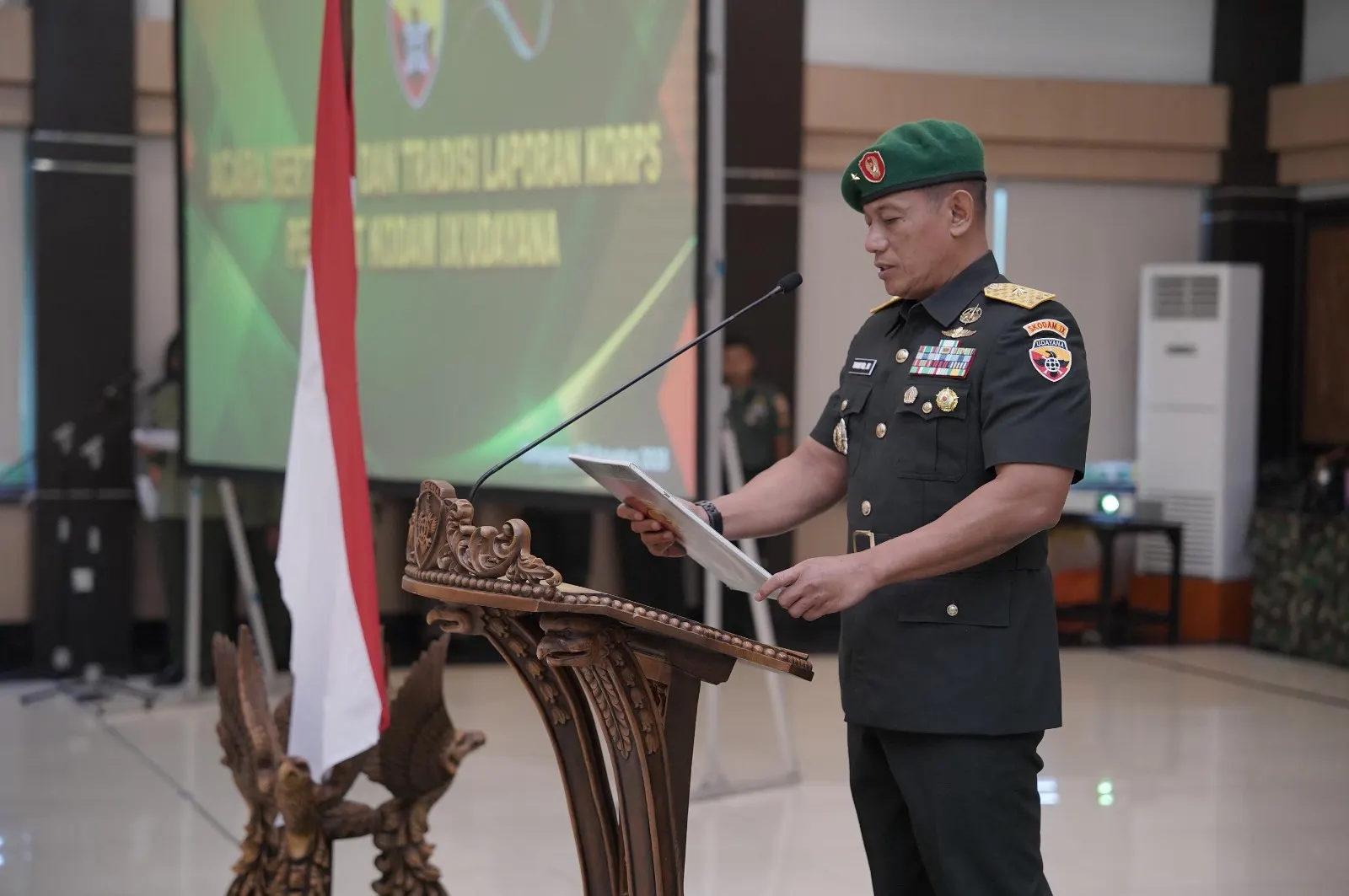 Estafet Kepemimpinan, Sejumlah Pejabat Kodam IX/Udayana Resmi Berganti