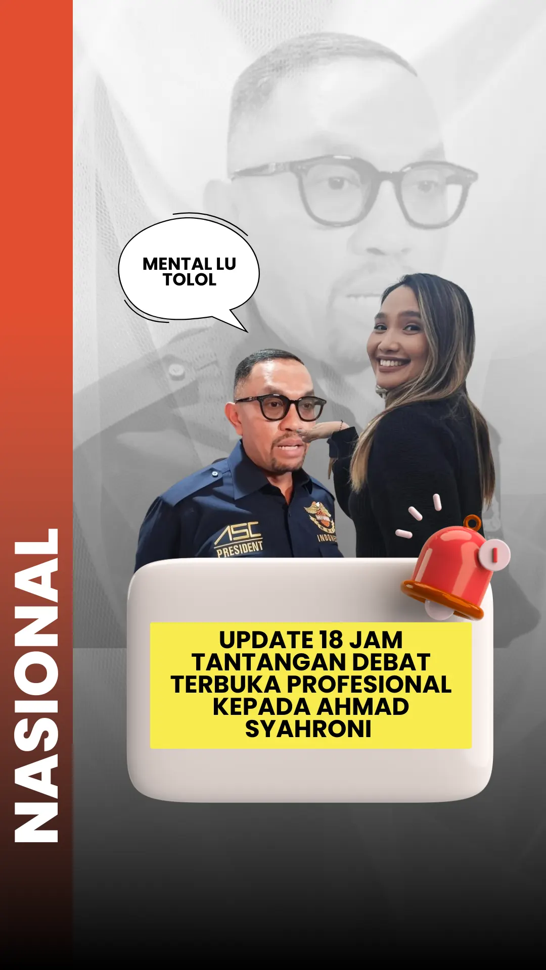 Salsa Erwina Tantang Ahmad Sahroni: "Siapa Sebenarnya yang Tolol?"