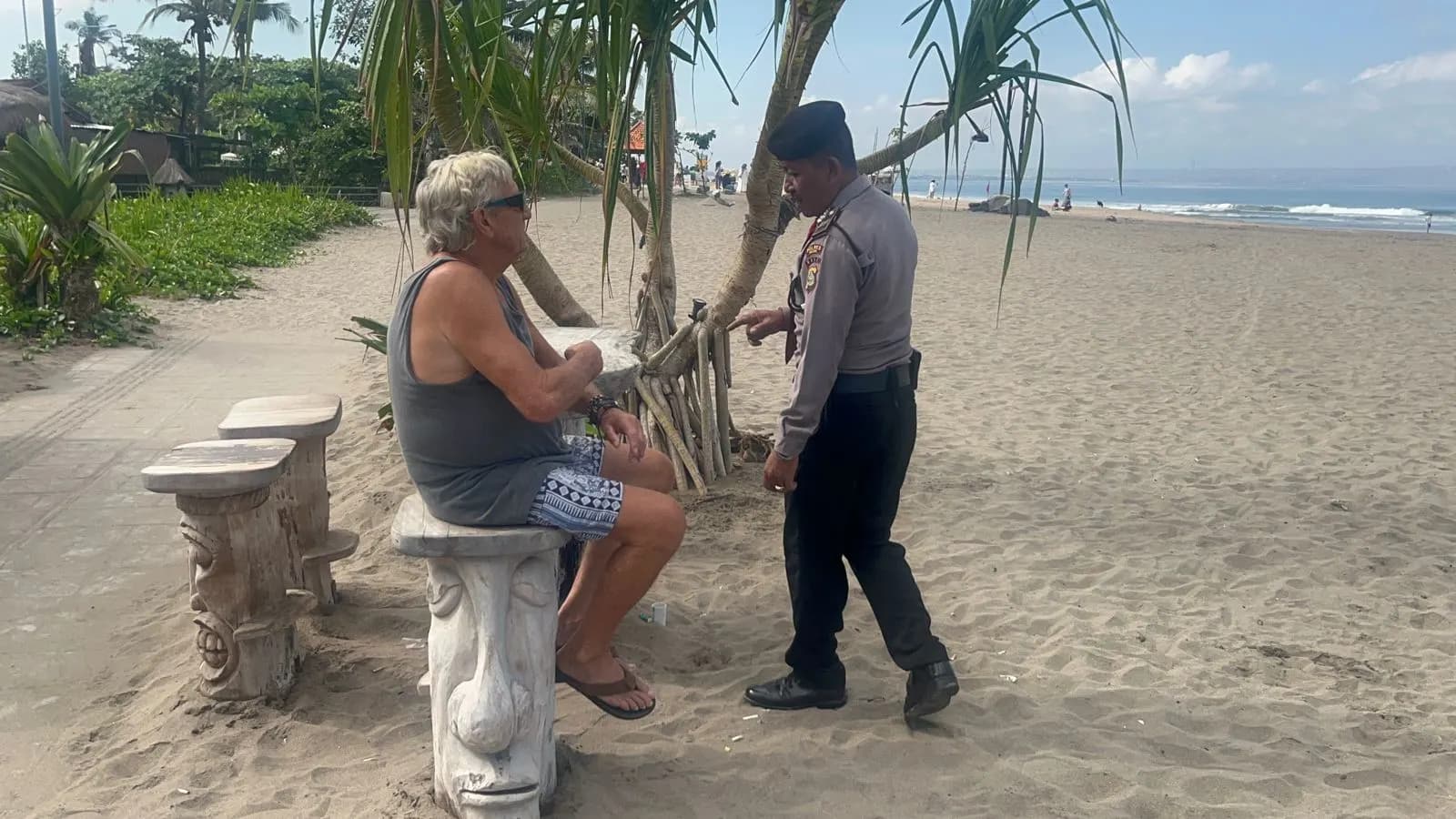Antisipasi Premanisme, Pam Obvit Rutin Patroli di Kawasan Wisata