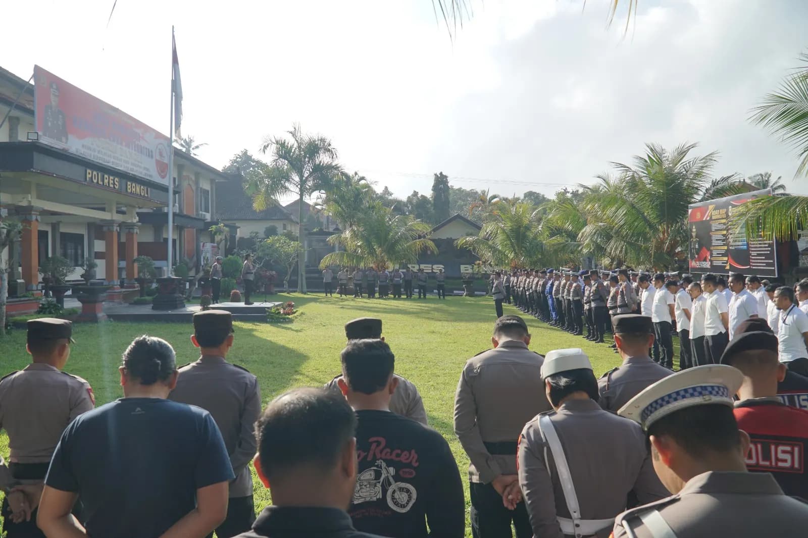 Wakapolres Bangli Tegaskan Tak Under Estimate Terhadap Perkembangan Situasi