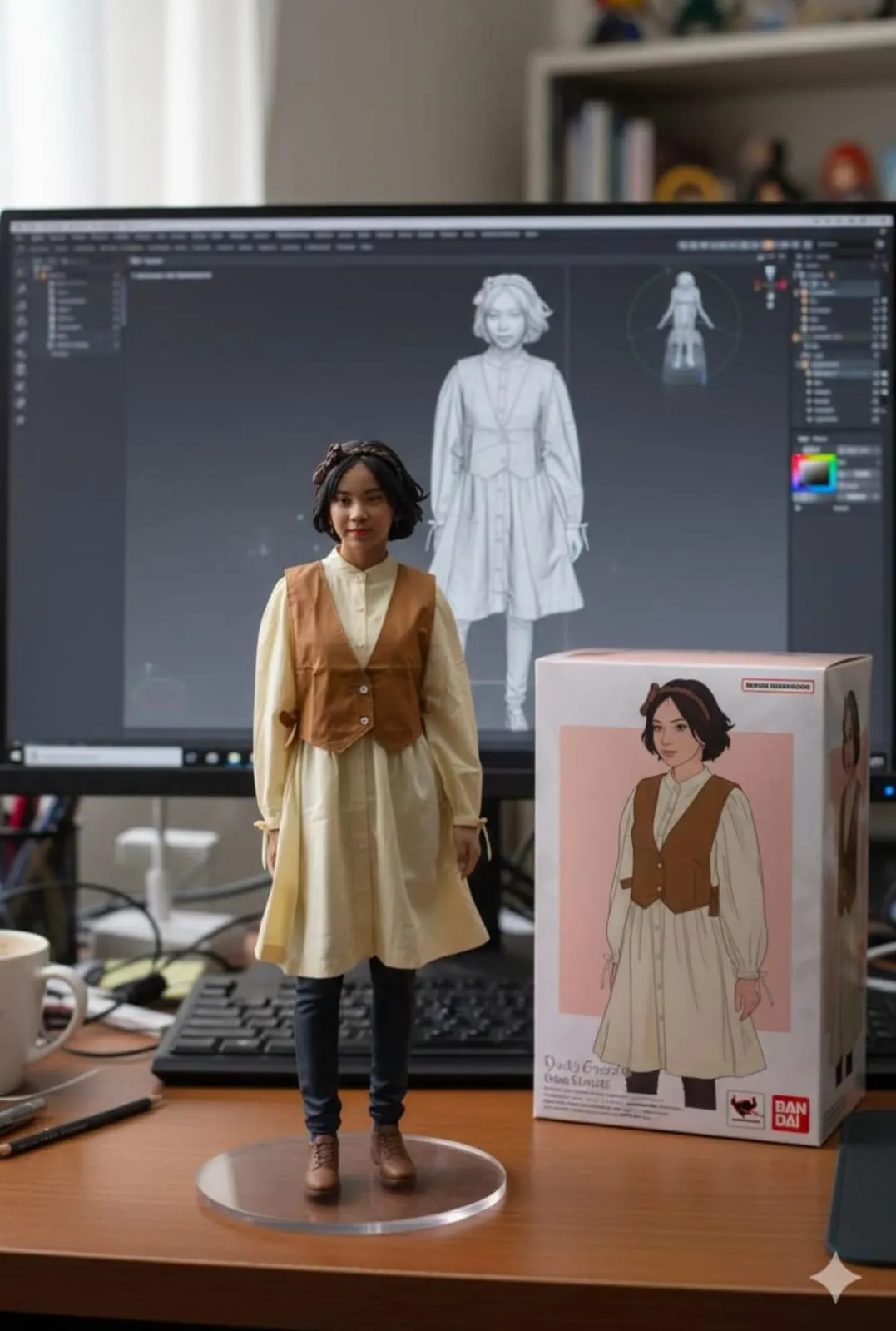 Foto Action Figure Miniatur Seperti Tren di TikTok dan Instagram