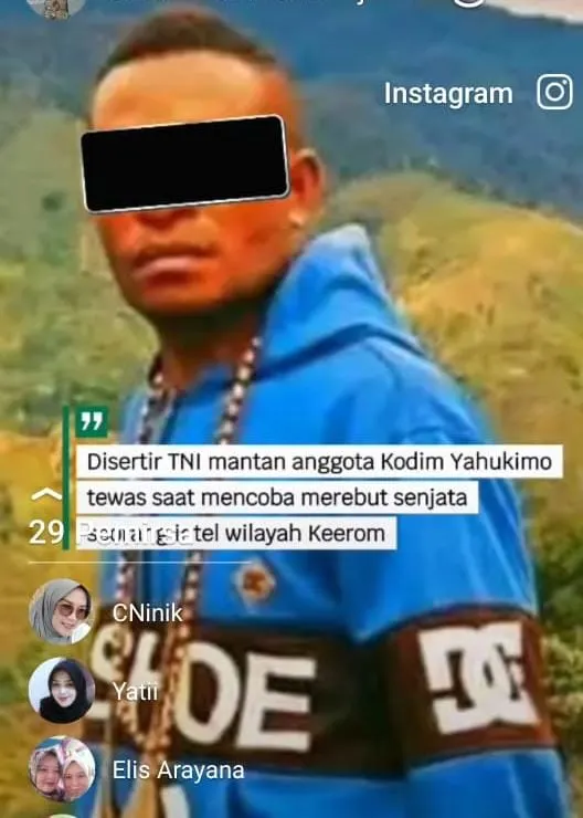 Asintelter Koops Swasembada Memberikan Klarifikasi Terkait penembakan Di Sentani