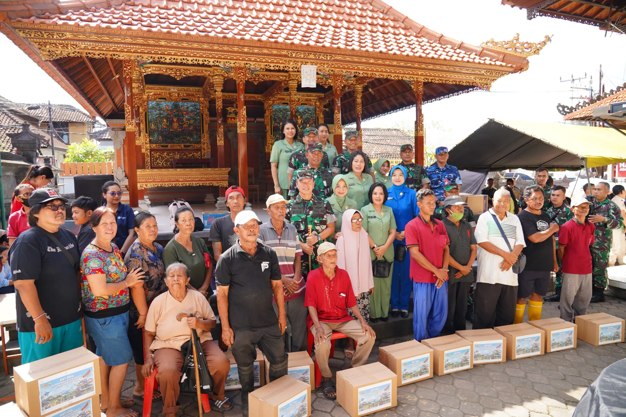 Kodam IX/Udayana Hadirkan Bakti Kesehatan dalam rangka HUT Ke-80 TNI