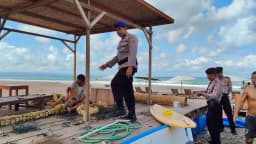 Pantai Aman, Pengunjung Nyaman, Sat Polairud Polres Badung Aktifkan Patroli Pesisir