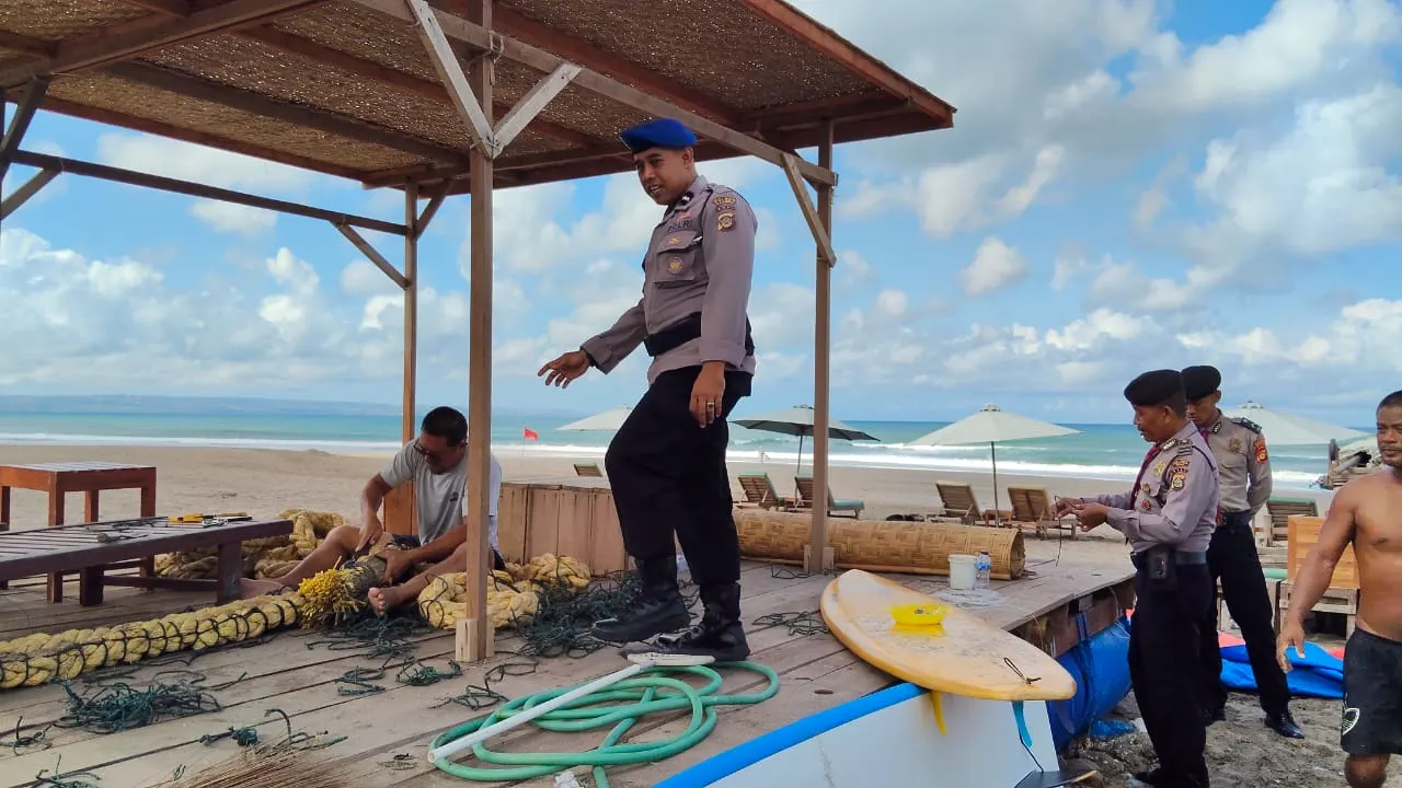 Pantai Aman, Pengunjung Nyaman, Sat Polairud Polres Badung Aktifkan Patroli Pesisir