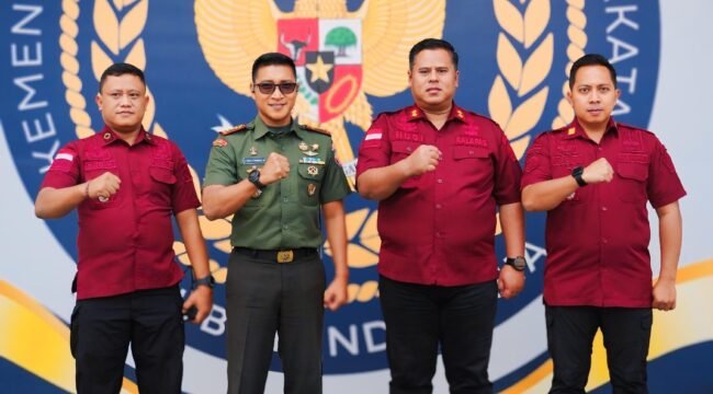 Komandan Kodim (Dandim) 1611/Badung, Kolonel Inf. I Putu Tangkas Wiratawan, beserta jajaran, melakukan kunjungan balasan ke Lembaga Pemasyarakatan (Lapas) Kelas IIA Kerobokan